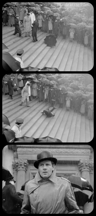 Foreign Correspondent Joel McCrea assassination 3 filmstrip