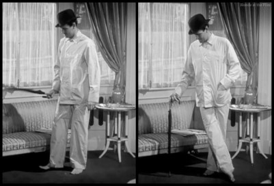 Foreign Correspondent Joel McCrea umbrella and bowler 2