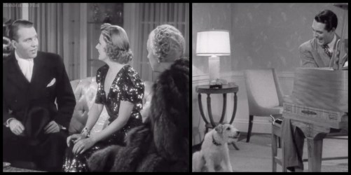 The Awful Truth Grant and Dunne Bellamy piano