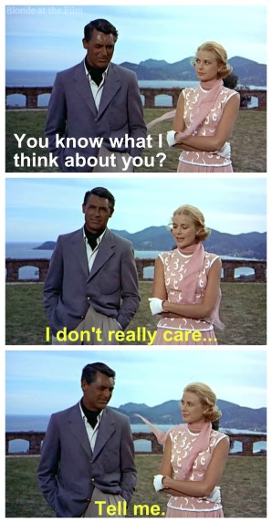 To Catch a Thief Grant Kelly villa convo text