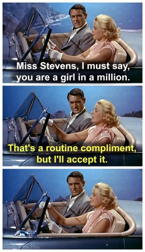 To Catch a Thief Kelly Grant car convo