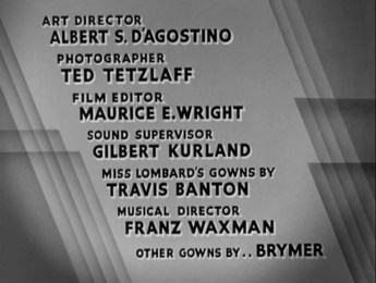 Love Before Breakfast credits