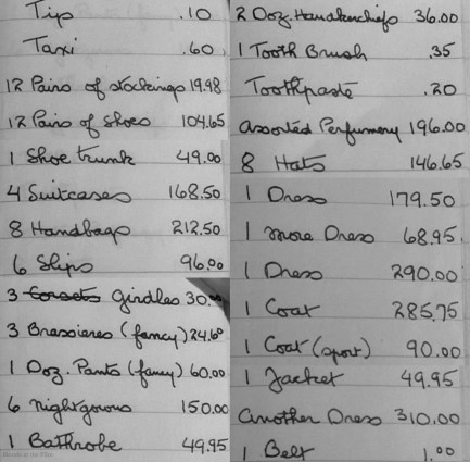 Palm Beach Story list