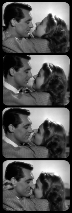 Notorious Cary Grant Ingrid Bergman film strip