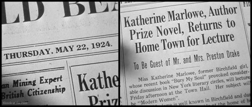 Old Acquaintance - newspaper wm