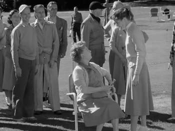 Pat and Mike Hepburn golf