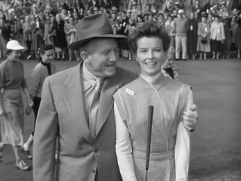 Pat and Mike Hepburn Tracy end