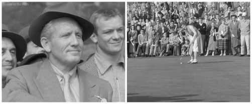 Pat and Mike Hepburn Tracy golf final