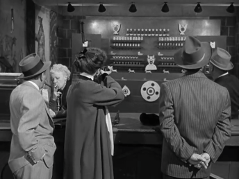 Pat and Mike Hepburn Tracy shooting