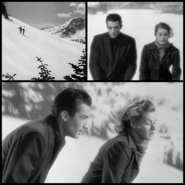 Spellbound Bergman Peck skiing