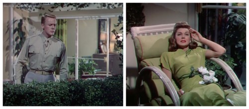 Thrill of a Romance Esther Williams and Van Johnson hedge