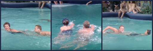 Thrill of a Romance Esther Williams and Van Johnson swim duet