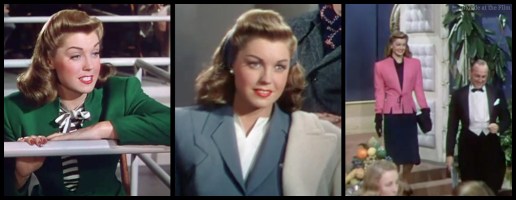 Thrill of a Romance Esther Williams date suits