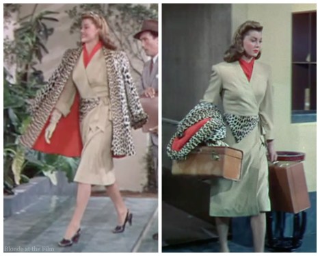 Thrill of a Romance Esther Williams leopard coat