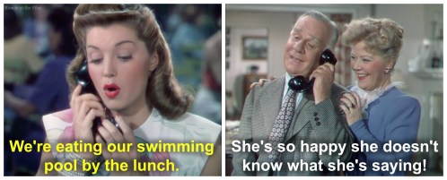 Thrill of a Romance Esther Williams phone convo