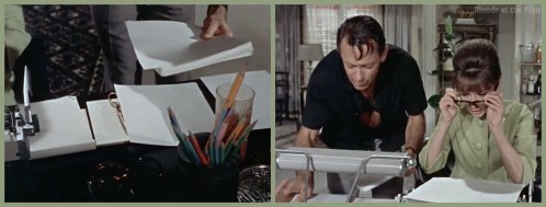 Paris When It Sizzles blank pages