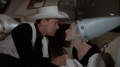 Paris When It Sizzles Hepburn Holden cab