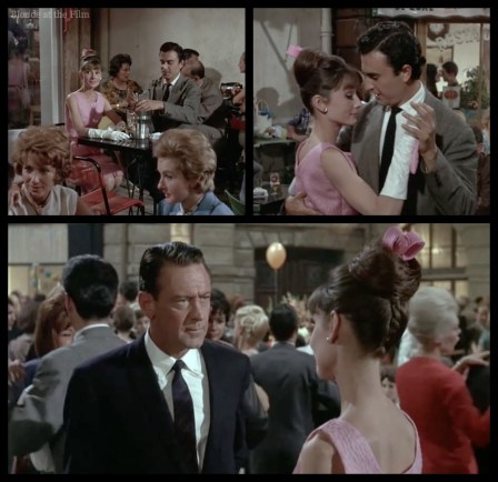 Paris When It Sizzles Hepburn Holden cafe