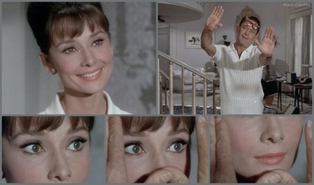 Paris When It Sizzles Hepburn Holden that face