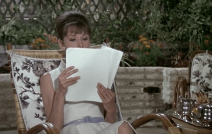 Paris When It Sizzles Hepburn script