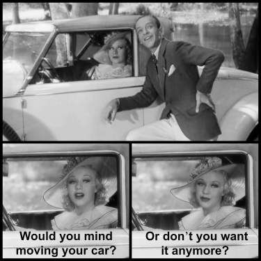 Gay Divorcee Astaire Rogers car.jpg
