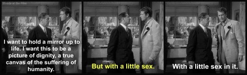 Sullivans Travels McCrea picture convo