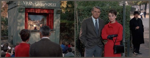 Charade Hepburn Grant puppet