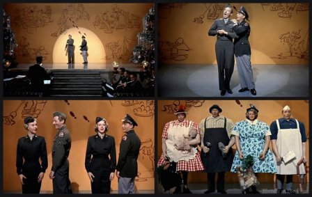 White Christmas Back in the Army