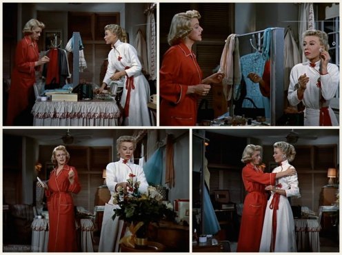 White Christmas Clooney Ellen dressing room