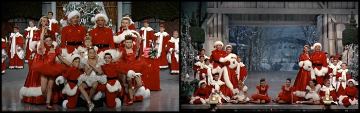 White Christmas finale