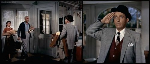 White Christmas Jagger Crosby salute