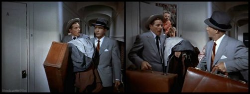 White Christmas Kaye Crosby train