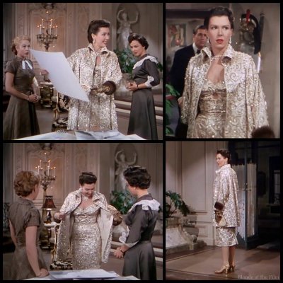 Lovely Miller gold costume