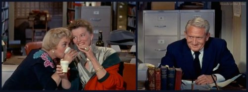 Desk Set Blondell Hepburn Tracy party