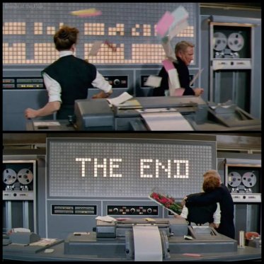 Desk Set Hepburn Tracy end