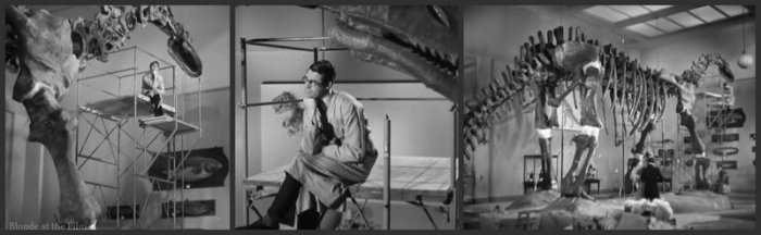 Bringing Up Baby Grant dinosaur