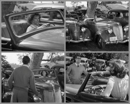 Bringing Up Baby Grant Hepburn car