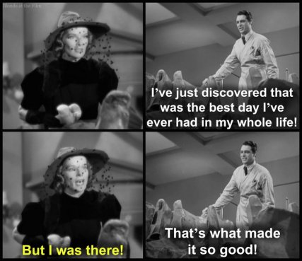 Bringing Up Baby Grant Hepburn day