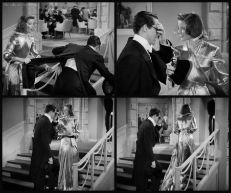 Bringing Up Baby Grant Hepburn rip