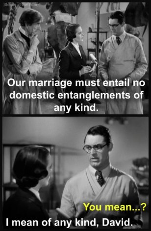 Bringing Up Baby Grant Walker marriage