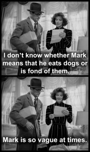 Bringing Up Baby Hepburn Grant Mark