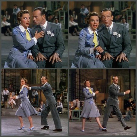 Easter Parade Garland Astaire train