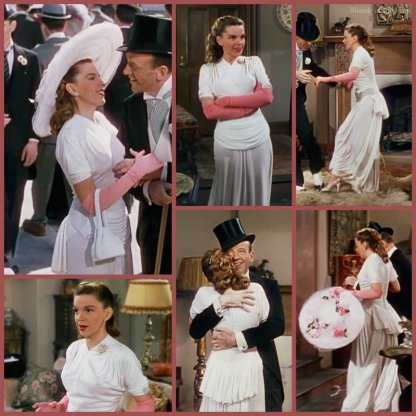 Easter Parade Garland white dress