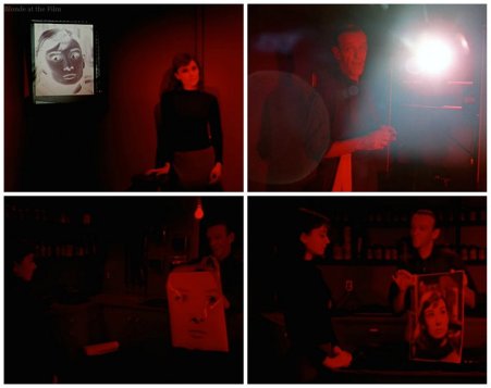 Funny Face Hepburn Astaire dark room
