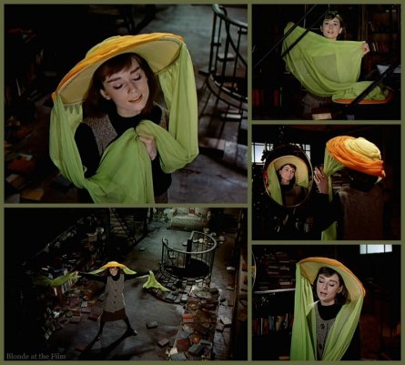 Funny Face Hepburn hat dance
