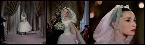 Funny Face Hepburn wedding dress show