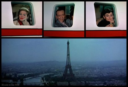 Funny Face Thompson Astaire Hepburn plane