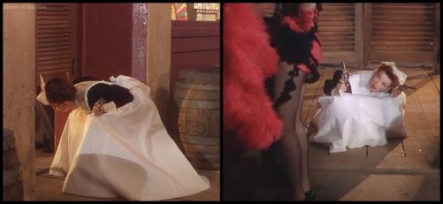 Harvey Girls Garland saloon door