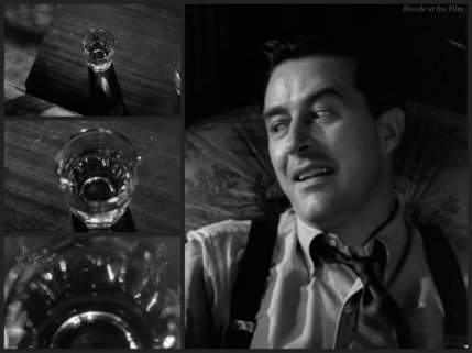 Lost Weekend Milland glass