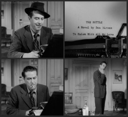 Lost Weekend Milland typewriter